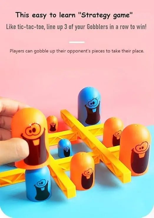 Tic Tac Toe Gobble Board Game Large