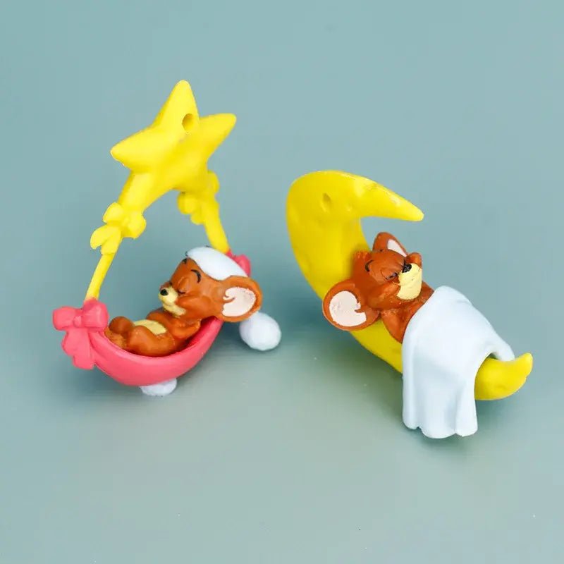 Tom and Jerry Cartoon Action Figures Model