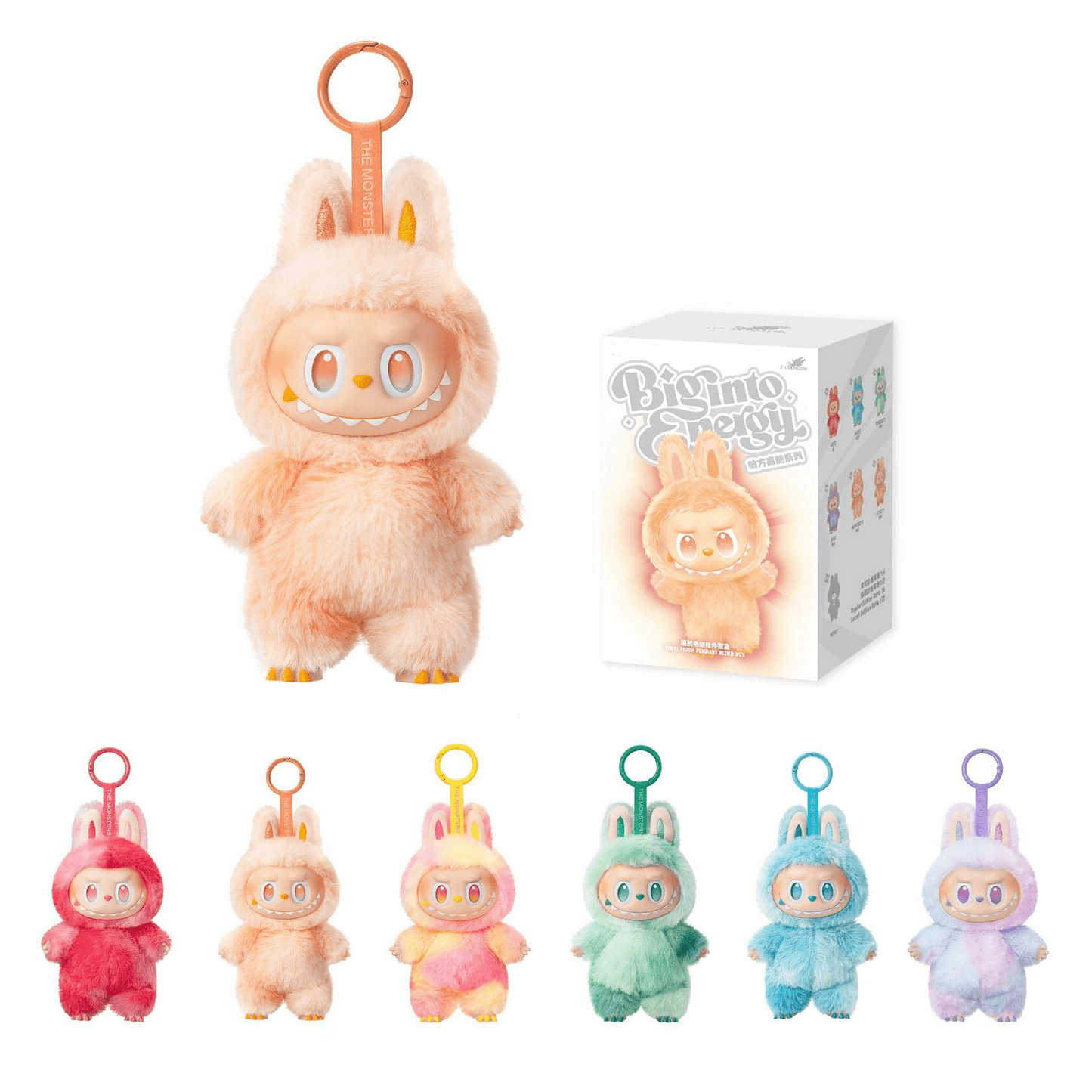 Labubu Big Into Energy Monster Keychain Blind Box (Random Character) - 1 PC