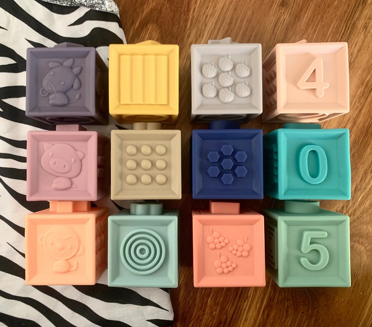 Soft Building Blocks Numbers and Shapes For Kids