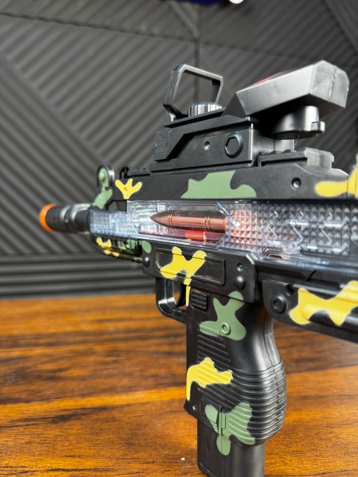 Camouflage Gun with Light and Music