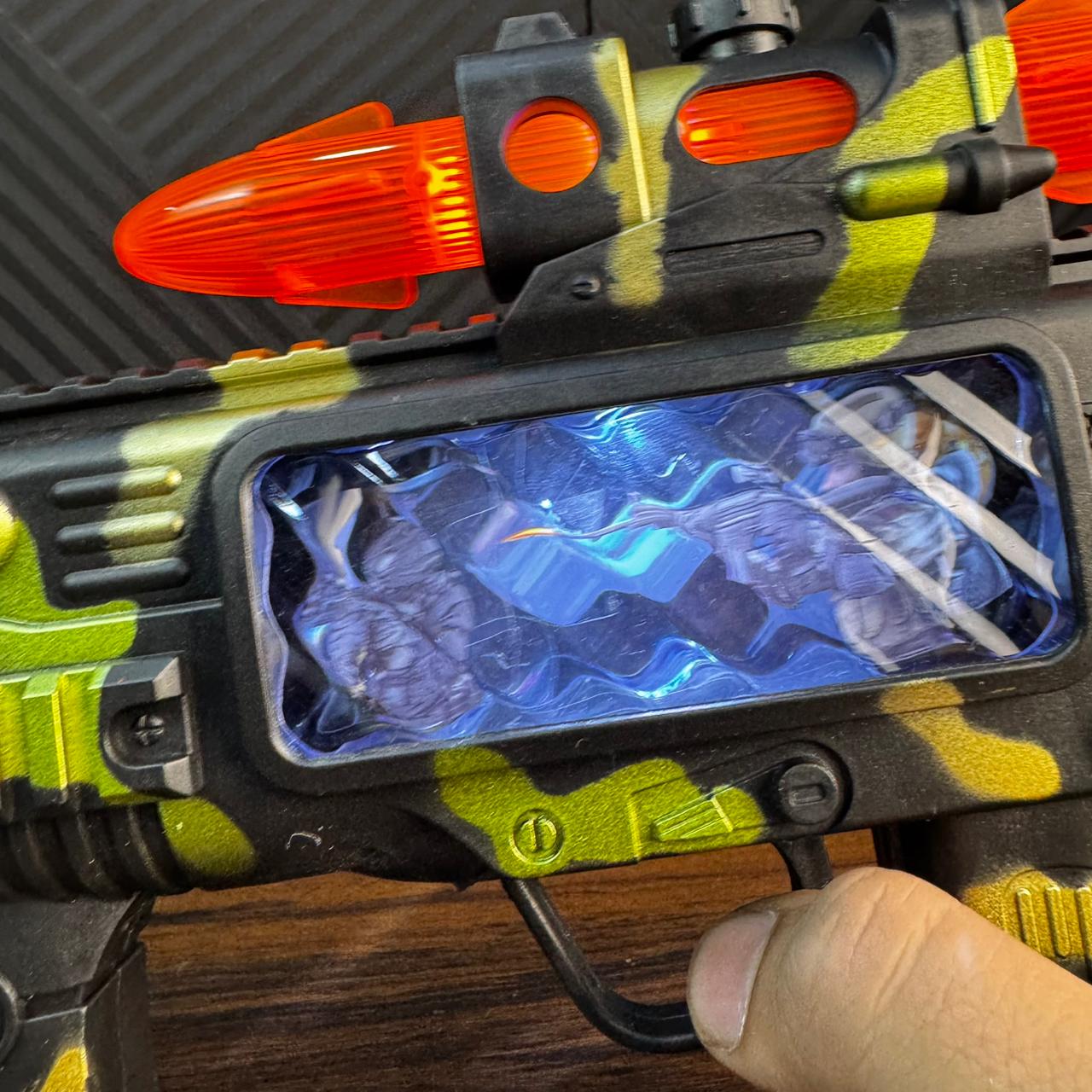 Camouflage Gun with Light and Music