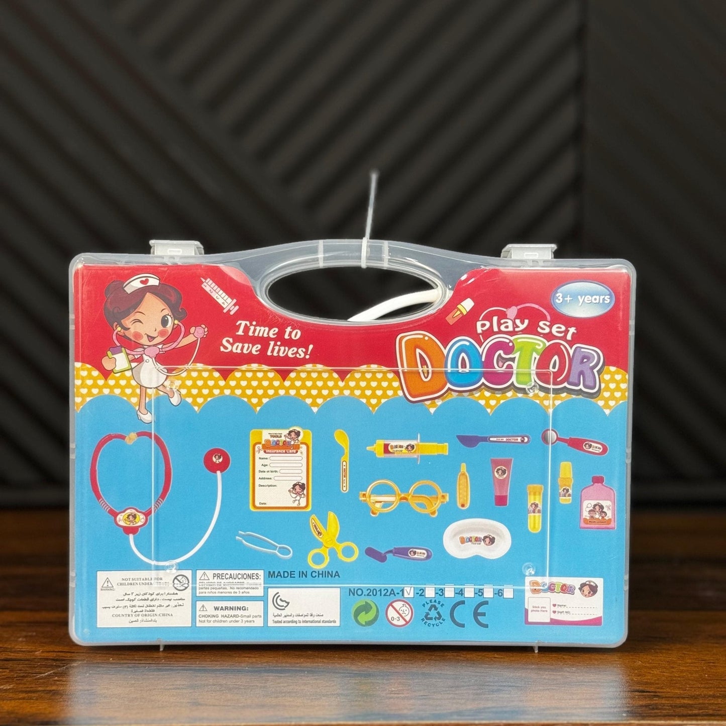 Doctor Set Toy for Kids - Medical Doctor Tray & Kit - Doctor Tools set