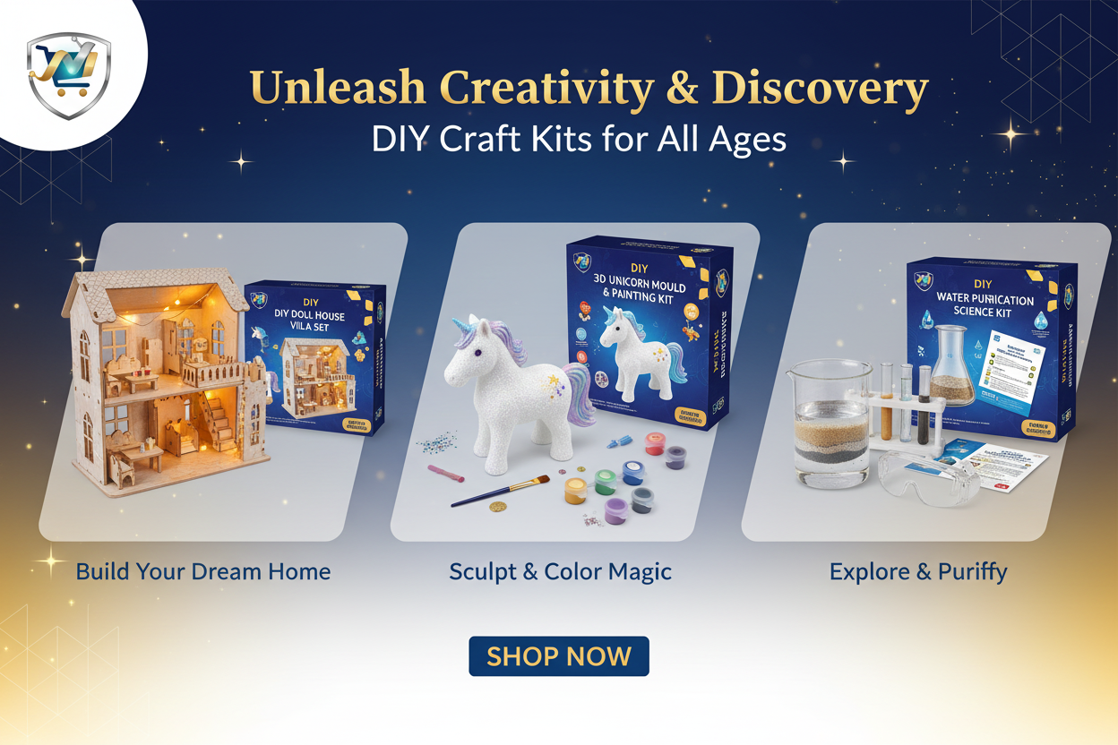 DIY Craft Kits Banner