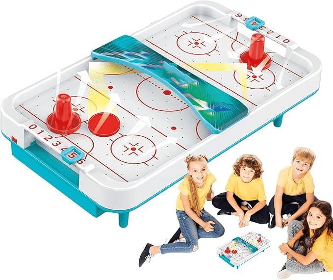 Fast-Paced Ice Hockey Tabletop Game for Two Players