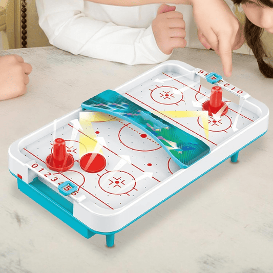 Fast-Paced Ice Hockey Tabletop Game for Two Players