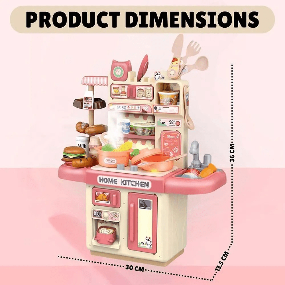 DIY Large Dream Kitchen Playset For Kids (65T-2)