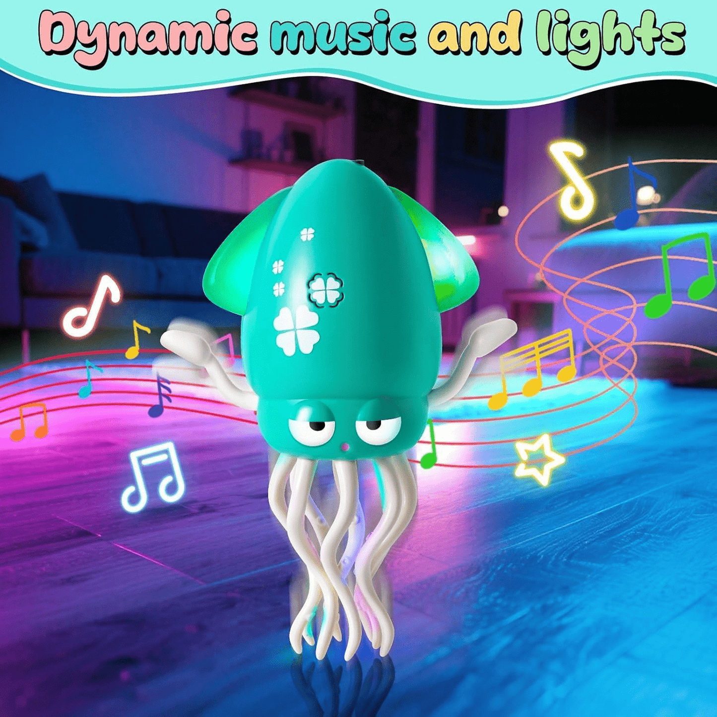 Electric Dancing Octopus Toy