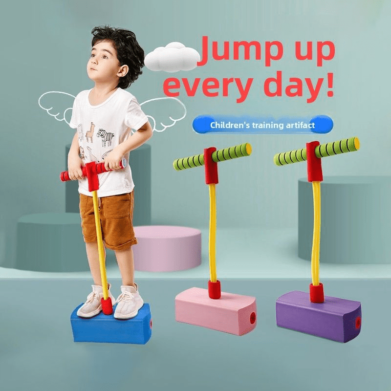 Kids Balance & Jump Toy – Grow Taller Frog Bouncer