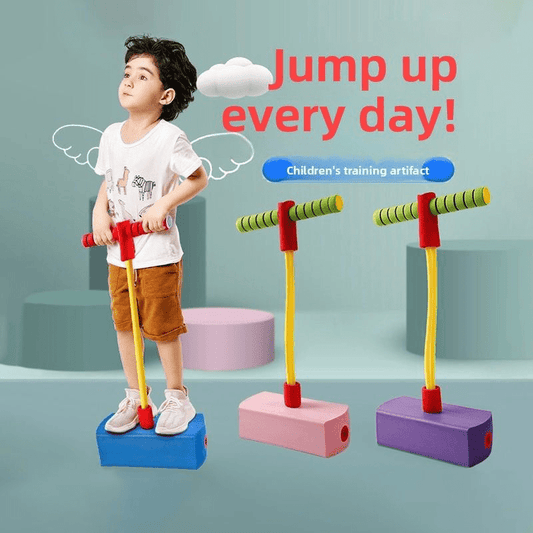Kids Balance & Jump Toy – Grow Taller Frog Bouncer