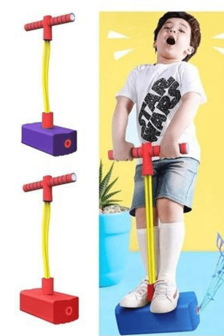 Kids Balance & Jump Toy – Grow Taller Frog Bouncer