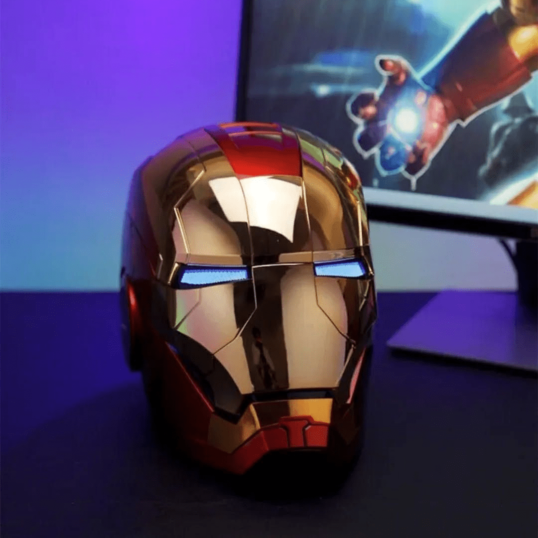 Electric Voice Controlled Iron Man Mask