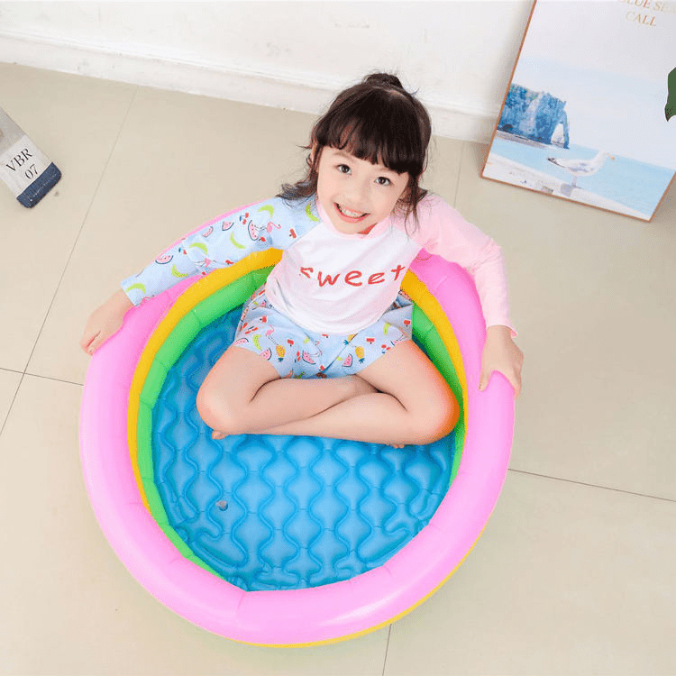Rainbow Swimming Pool For Kids - 3 FT