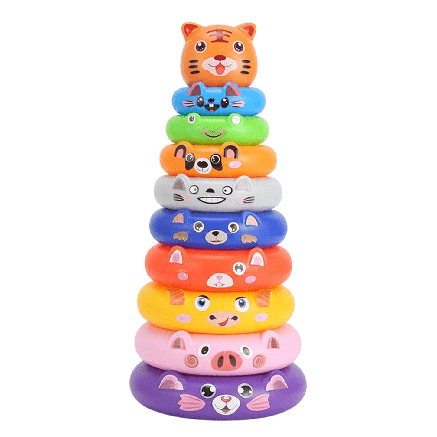 Rainbow Hand Eye Coordination Rings for Kids