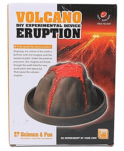 DIY Volcano Eruption Science Kit for Kids
