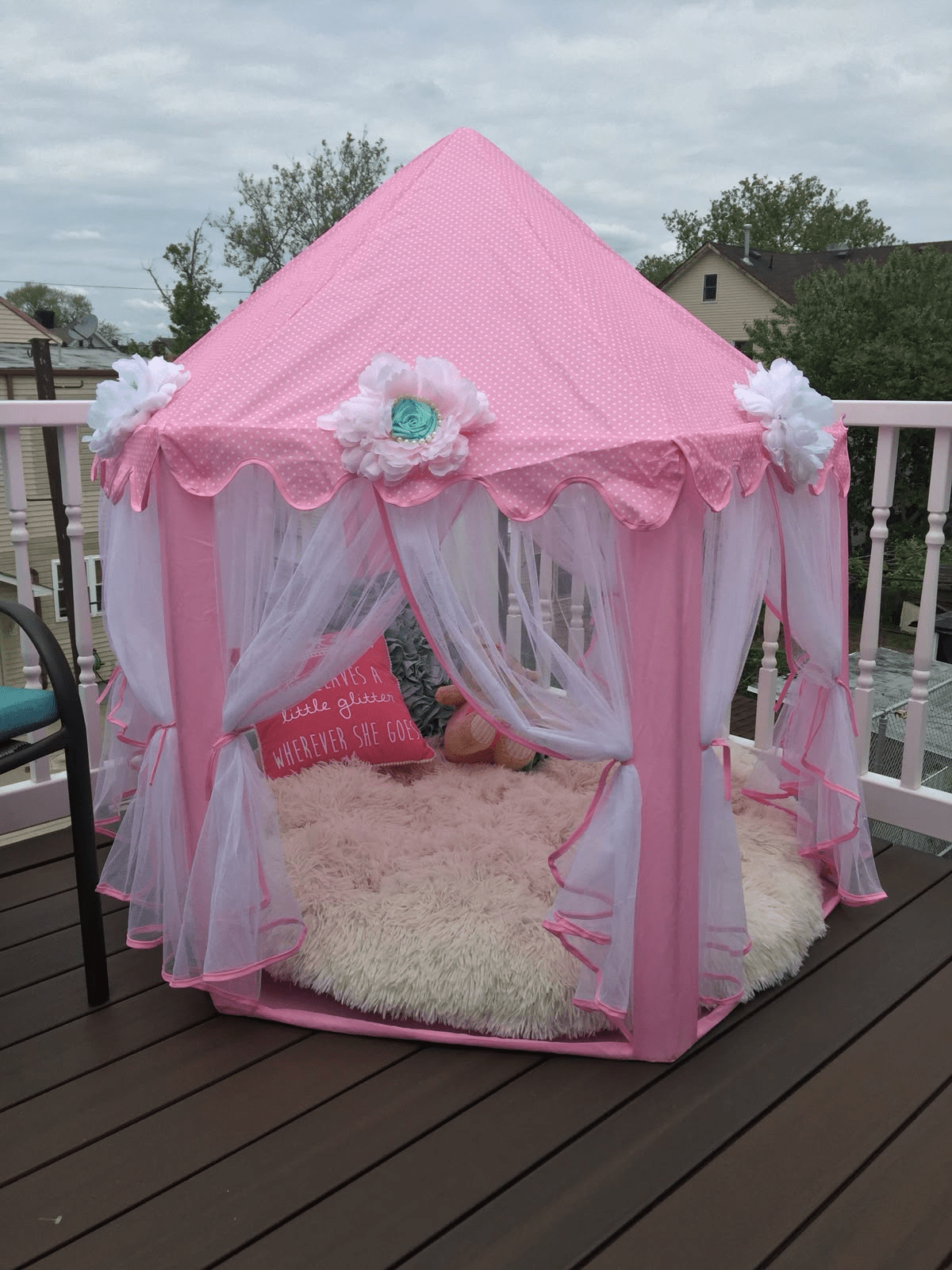 Princess Castle Play Tent House for Kids – Dreamy Playhouse for Your Little Princess