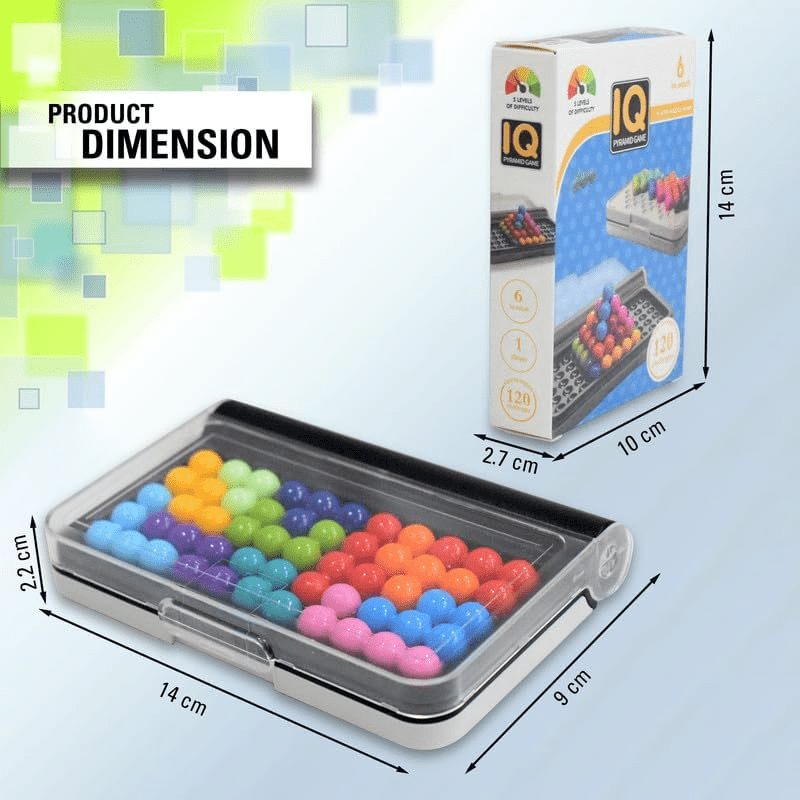 3D IQ Brain Puzzle Game for Kids 120 Challenges