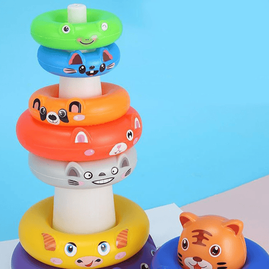 Rainbow Hand Eye Coordination Rings for Kids