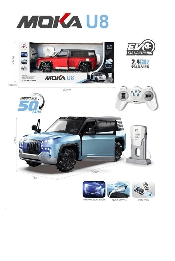Remote Control U8 EV SUV Electric Car