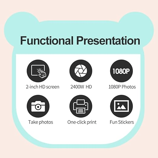 Mini Pocket Instant Camera Printer