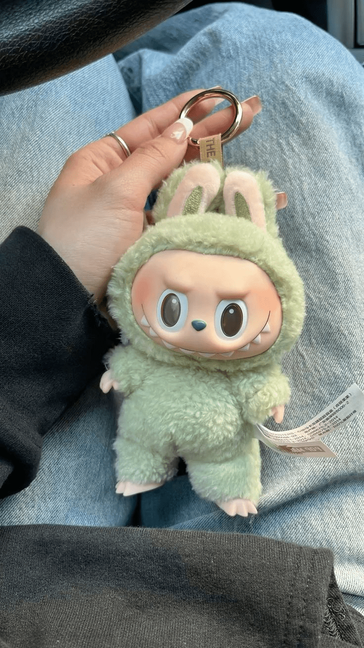 Labubu Macaron Monster Keychain Blind Box (Random Character) - 1 PC