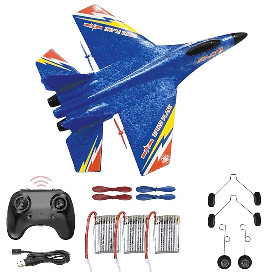 Remote Control Flying Foam Airplane RC Plane for Kids