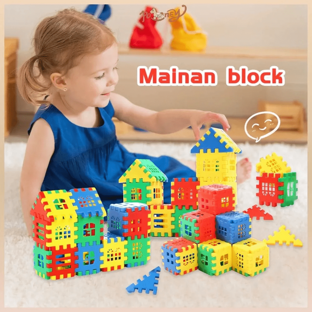 House Building Blocks For Kids