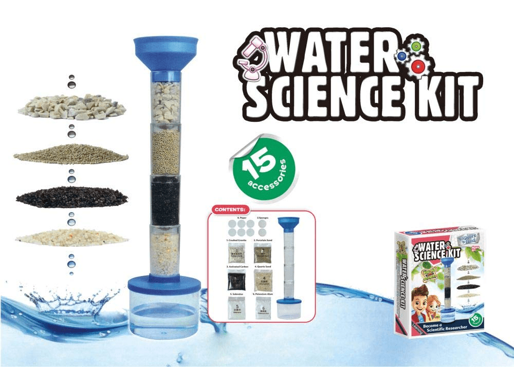 DIY Water Purification Science Kit for Kids