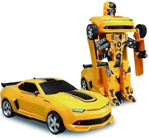Transformer Robot Car Toy With Lights & Sound For Kids