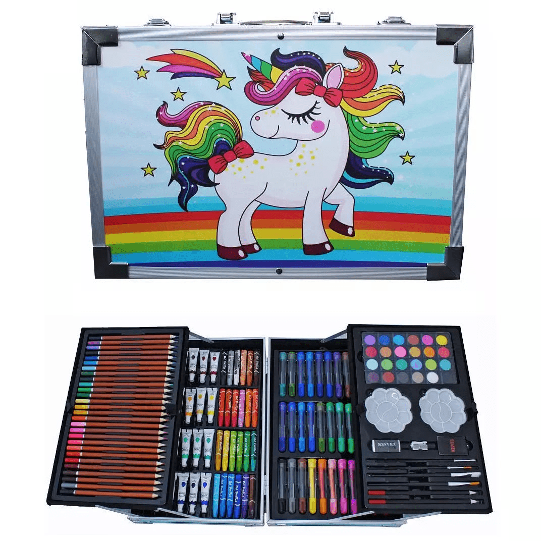 Coloring Drawing Painting Kit for Kids 145 Pcs