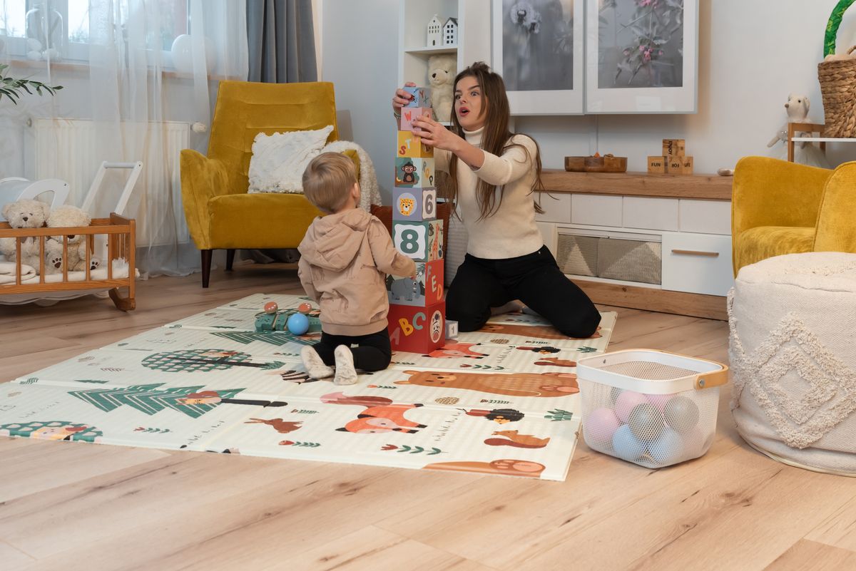 Large Reversible Baby Crawling Foam Play Mat