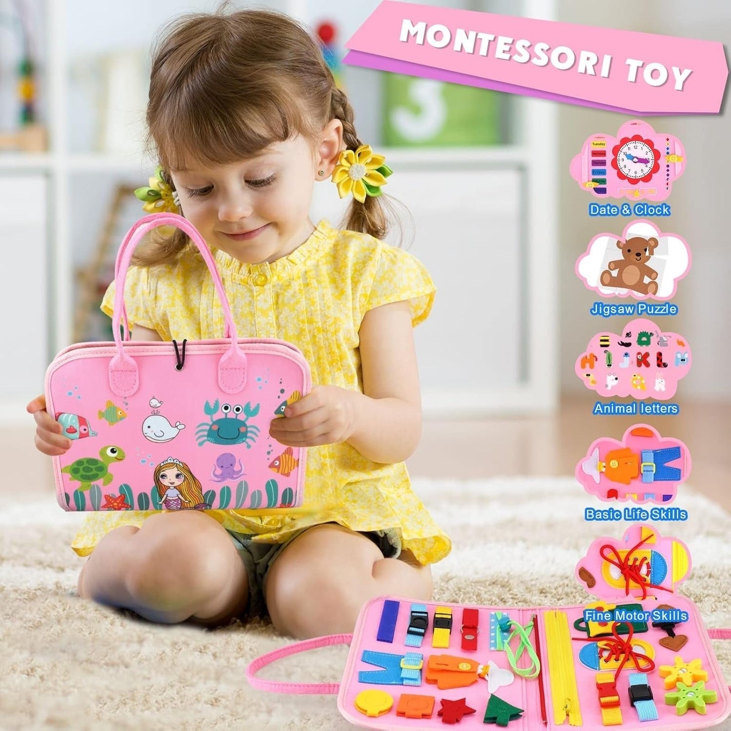 Kids Educational Busy Book