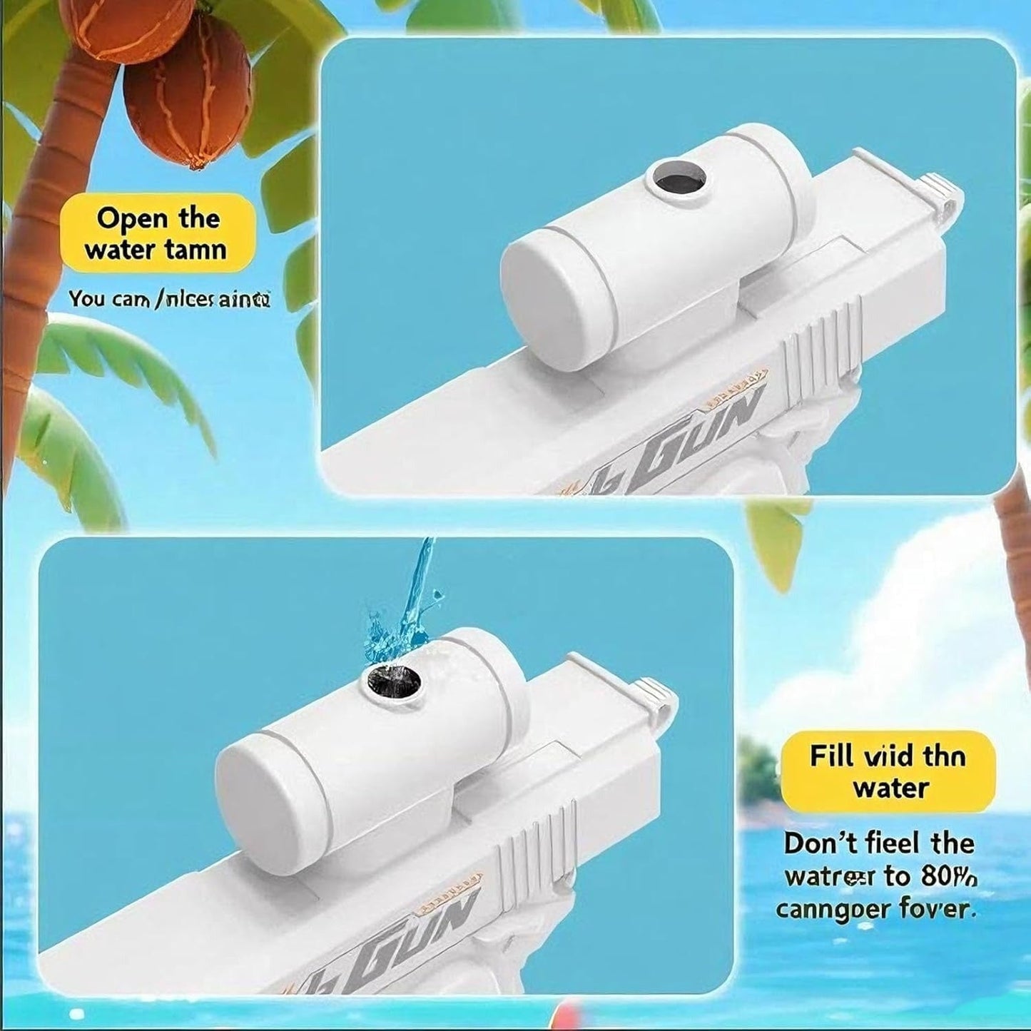 Prank Two-Way Water Gun