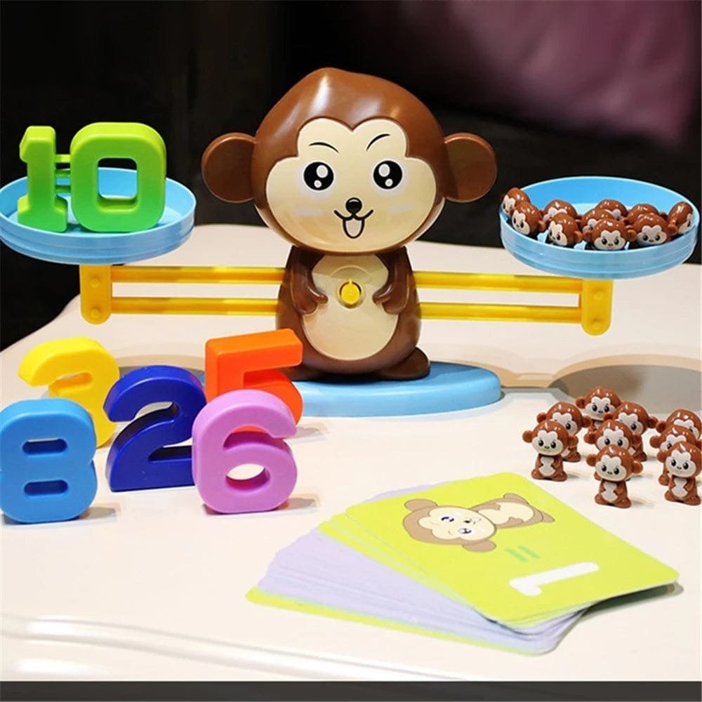 Weight Balance Learning Scale - Monkey Balance Game