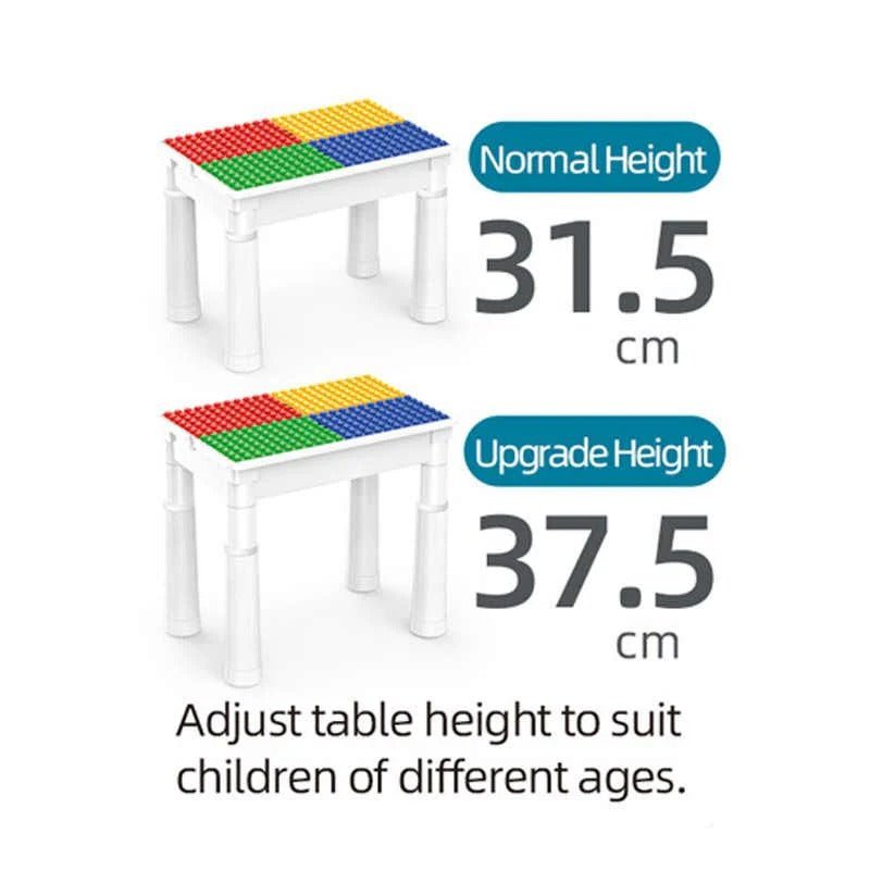 DIY Animal World Table Building Blocks For Kids